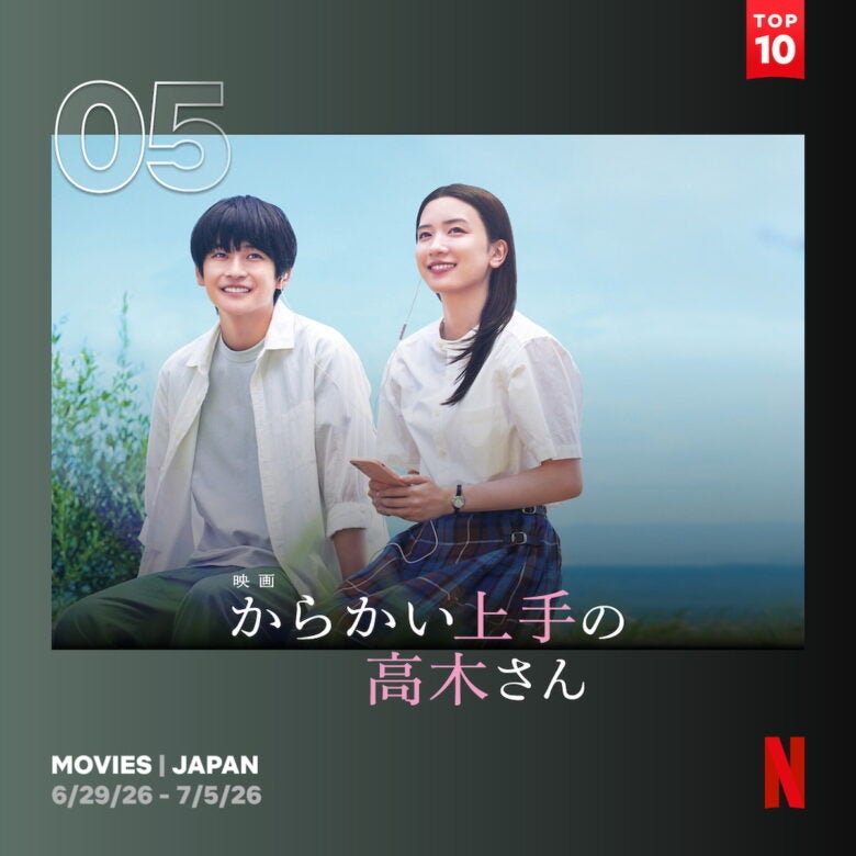 永野芽郁の主演作がNetflix TOP10に2作ランクイン！ 高橋文哉との初共演作ほか