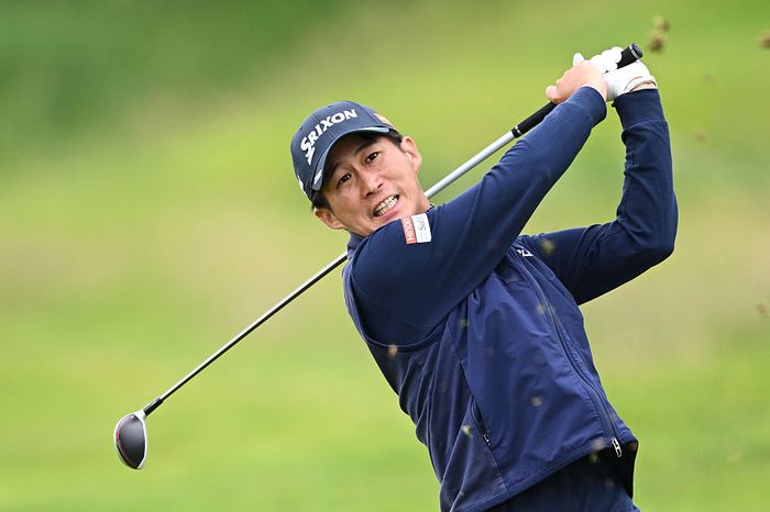 桂川有人は暫定51位星野陸也は78位欧州ツアー初日は強風でサスペに