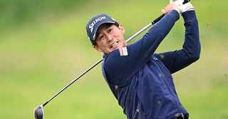 桂川有人は暫定51位星野陸也は78位欧州ツアー初日は強風でサスペに