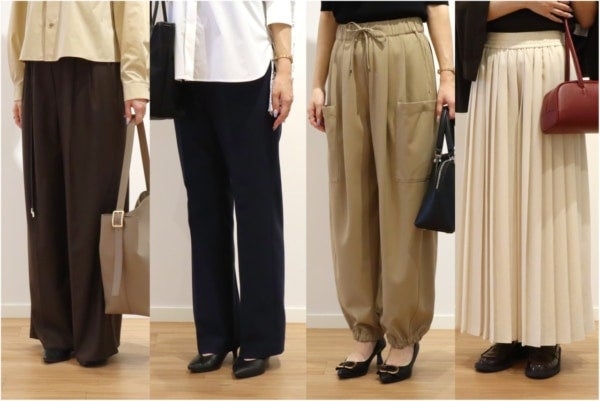 体型カバーも美脚見えも。残暑の通勤服に取り入れたい「プラステ」の優秀パンツ4選