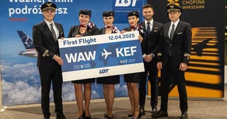 LOTポーランド航空、ワルシャワ～レイキャビク線を開設4月12日から週4往復