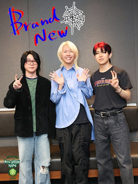 Mrs. GREEN APPLE「超最高だった」「本当に光栄」大好きな『スパイダーマン』主題歌、トム・ホランド＆ゼンデイヤと対談実現に歓喜