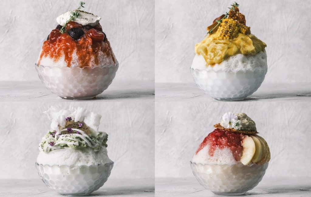 かき氷の常識を覆すトマトやとうもろこしを使った新感覚ご褒美スイーツ4種をニュウマン高輪で