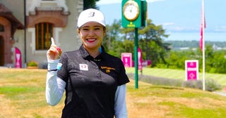 メジャーでの活躍で女王争いトップに浮上初のエビアンを前に桑木志帆を襲った“痛み”「めっちゃ心配」