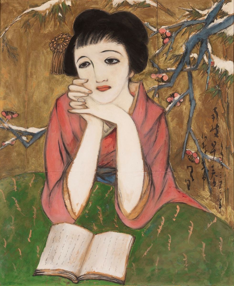 竹久夢二の幻の傑作《南枝早春》を新収蔵！ 夢二郷土美術館60周年特別展で一般公開へ