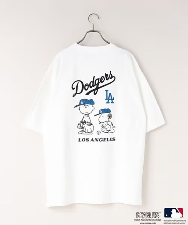 LFM(U)からスヌーピーがかわいい「PEANUTS×MLB」のコラボTシャツが発売中！オーバーサイズシルエットでゆるっと着こなそう