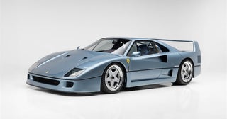 エンツォが遺した最後の咆哮を再構築｜アズーロに染まる「Blue Chip F40」がオークションに出品