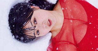 女優・福井梨莉華が熱望した北海道での"雪グラビア"がついに実現！「真っ白な雪と澄んだ空気と水着に憧れてたんです」