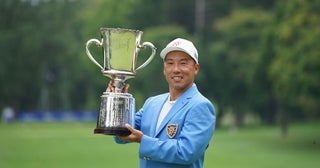 「本当に長かった」44歳・内藤寛太郎が涙の初V圧巻-25でジャンボ超え