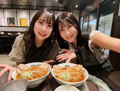 ソラ豆琴美＆酒黄らいむ、喜多方の名店『食堂はせ川』実食「今まで食べたラーメンとは一味違いました」