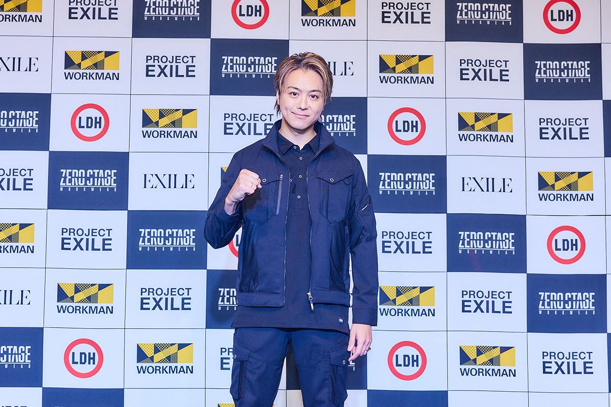 EXILE TAKAHIROがワークマンとコラボモデル＆監修を務めた新ブランド「ZERO-STAGE」発表イベントで今後の商品展開を語る