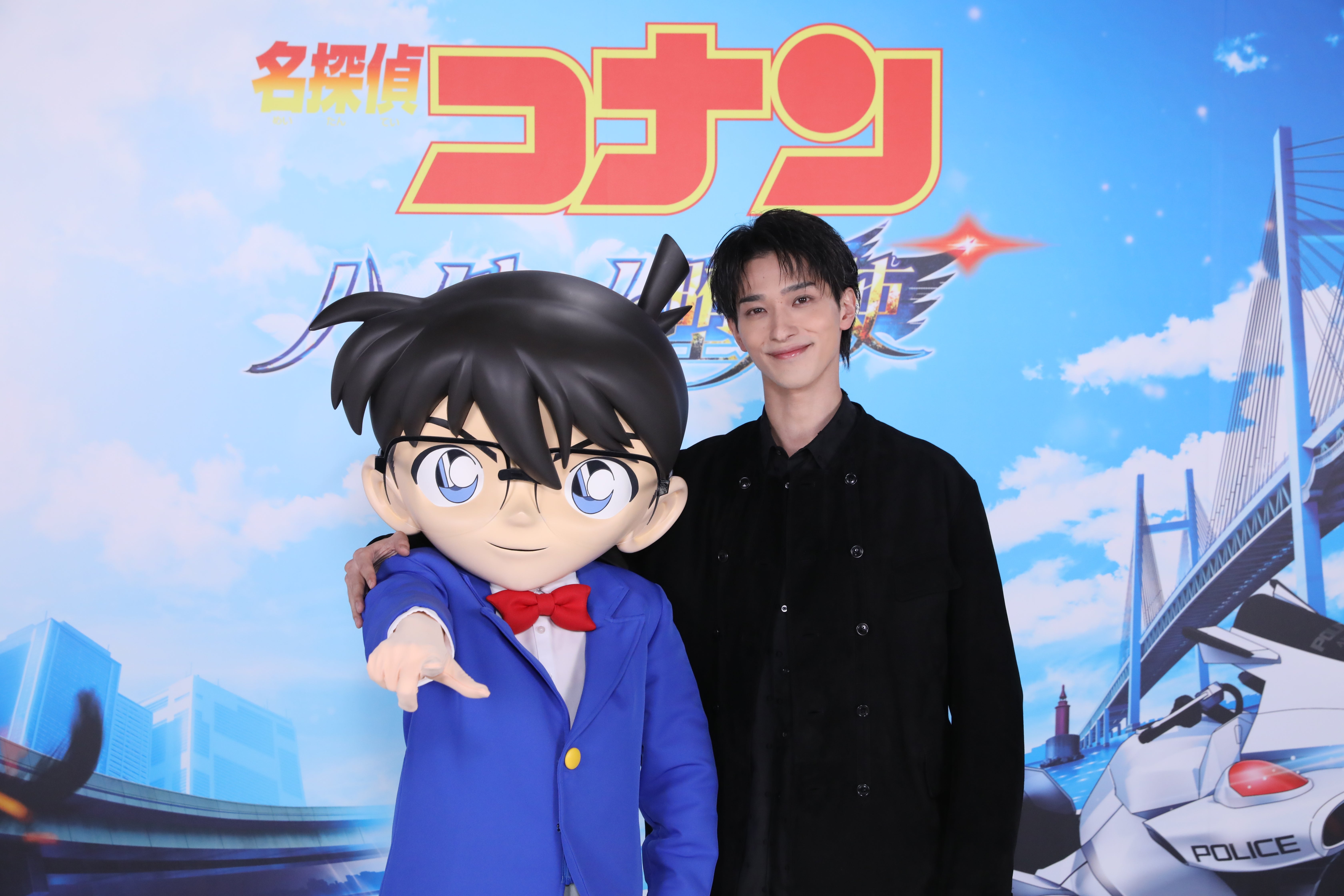 横浜流星が「名探偵コナンハイウェイの堕天使」で声優に初挑戦！熱意に応えてコナン役・高山みなみが直接指導！