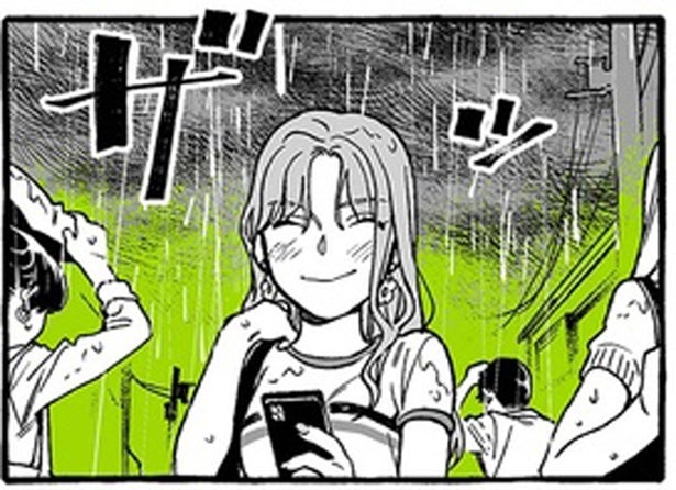 ジーザス！服もメイクも髪もばっちり決めて会いに行ったのに、突然の雨でずぶ濡れ！でも…／気になってる人が男じゃなかった（10）