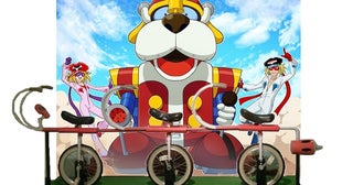 『タツノコプロアニメワールド in Keio』にドロンボーの三輪車登場！