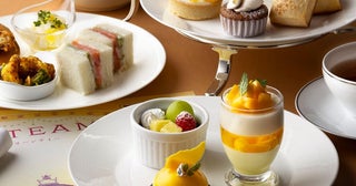東京ステーションホテル×紅茶ブランド〈NEWBY〉とのコラボアフタヌーンティー。南アジアをイメージしたスイーツ＆セイボリー