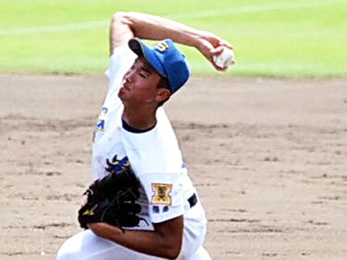 湯浅京己は背番号のないユニフォームを着て甲子園練習で快投 「なぜこの投手がベンチ外なんだ？」とざわついた