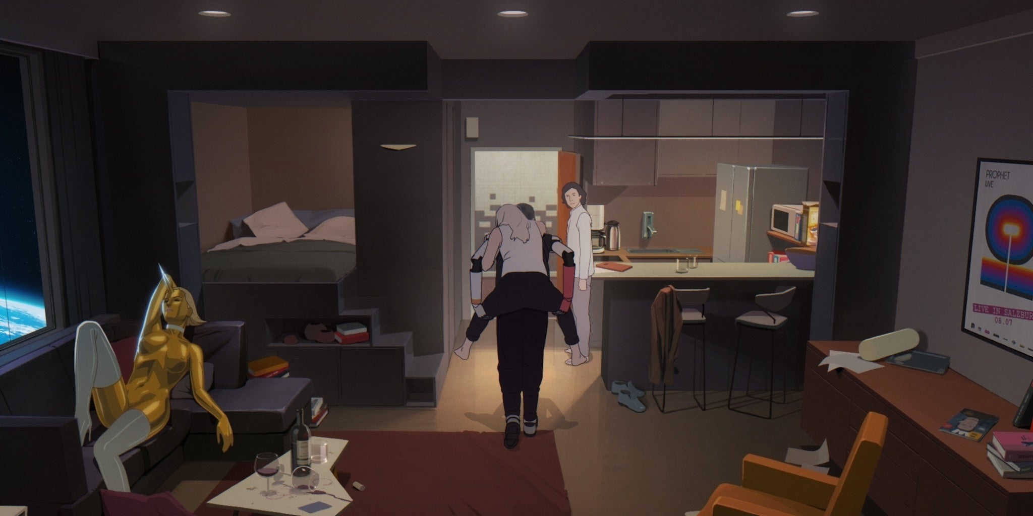 大友克洋、小島秀夫らが絶賛SFアニメの系譜に挑む「マーズ・エクスプレス」新場面写真を公開