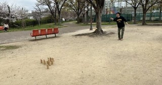 スズキナオ春のモルックに誘われて