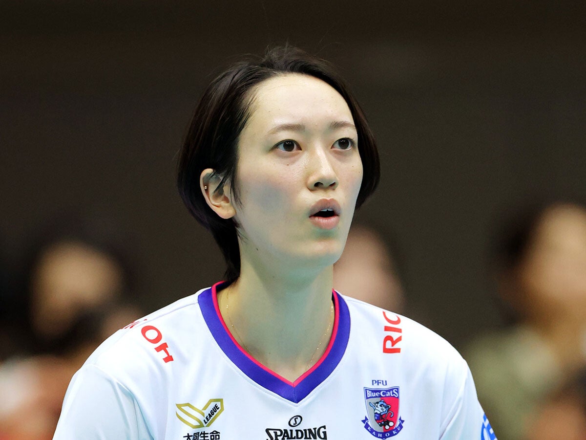【女子バレー】石川かほくの川﨑鈴奈が「怖かった」最後の春高バレー大学でアウトサイドヒッターに転向してトップリーグへ