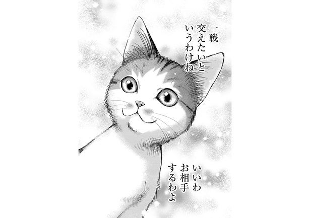 「いいわ、お相手するわよ」猫嫌いの男性に出会って嬉しがる子猫の話／猫語の教科書（4）