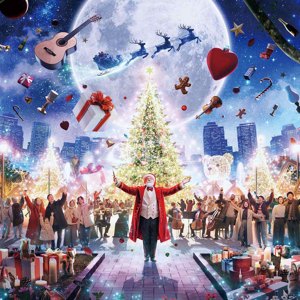 福岡発祥の大人気イベント「クリスマスアドベント」が、東京・上野公園で初開催！巨大サンタ、生ライブ、絶品グルメも