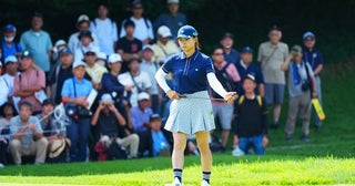 ＜速報＞渋野日向子はバーディ締め「73」1オーバー暫定62位でホールアウト