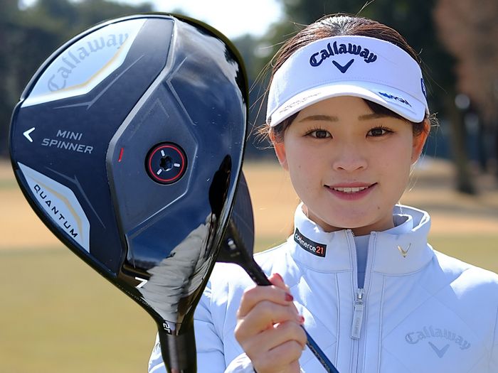 実は“UT嫌い”だった政田夢乃、キャロウェイの未発表7W『ミニスピナー』をテスト中 どんなクラブ？