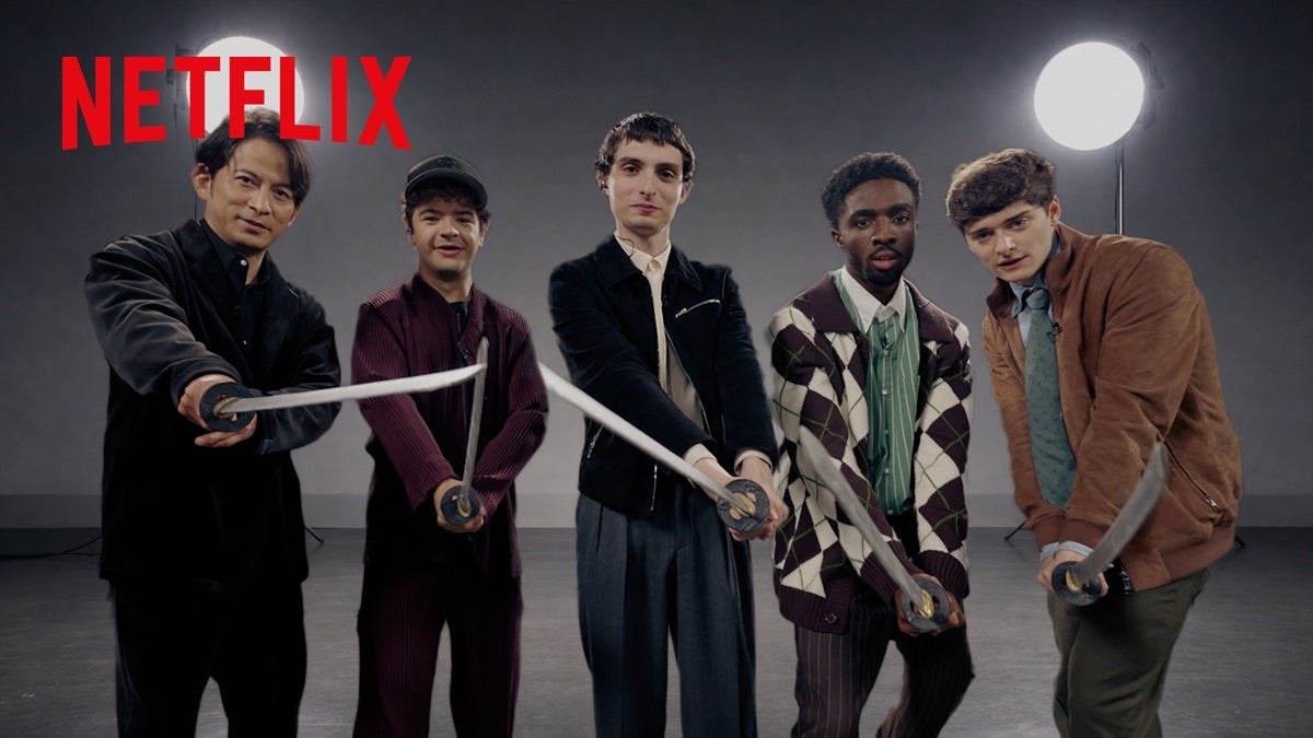 岡田准一が『ストレンジャー・シングス』キャストに武術指導！コラボ映像解禁