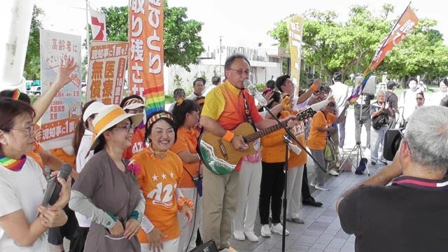 "争点だらけ"の沖縄県知事選、全候補者に突撃！米軍基地の辺野古移設、全国最低水準の所得改善、鉄軌道の実現......