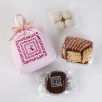 紀ノ国屋「さくらスイーツバッグ」登場！淡い春色の“巾着”に焼菓子3種を詰め合わせ