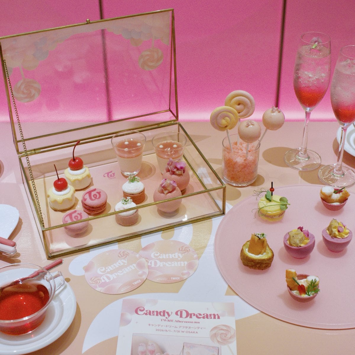 W大阪「キャンディー・ドリーム」 TWICEアフタヌーンティーを体験レポート！