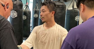 中谷潤人とNBAスーパースターのリラード、世界のトップ同士の共鳴中谷は「ステップを取り入れた」