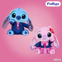 “スティッチ＆エンジェル”がギャル姿に!?フリュー限定オリジナルアート使用のプライズ登場