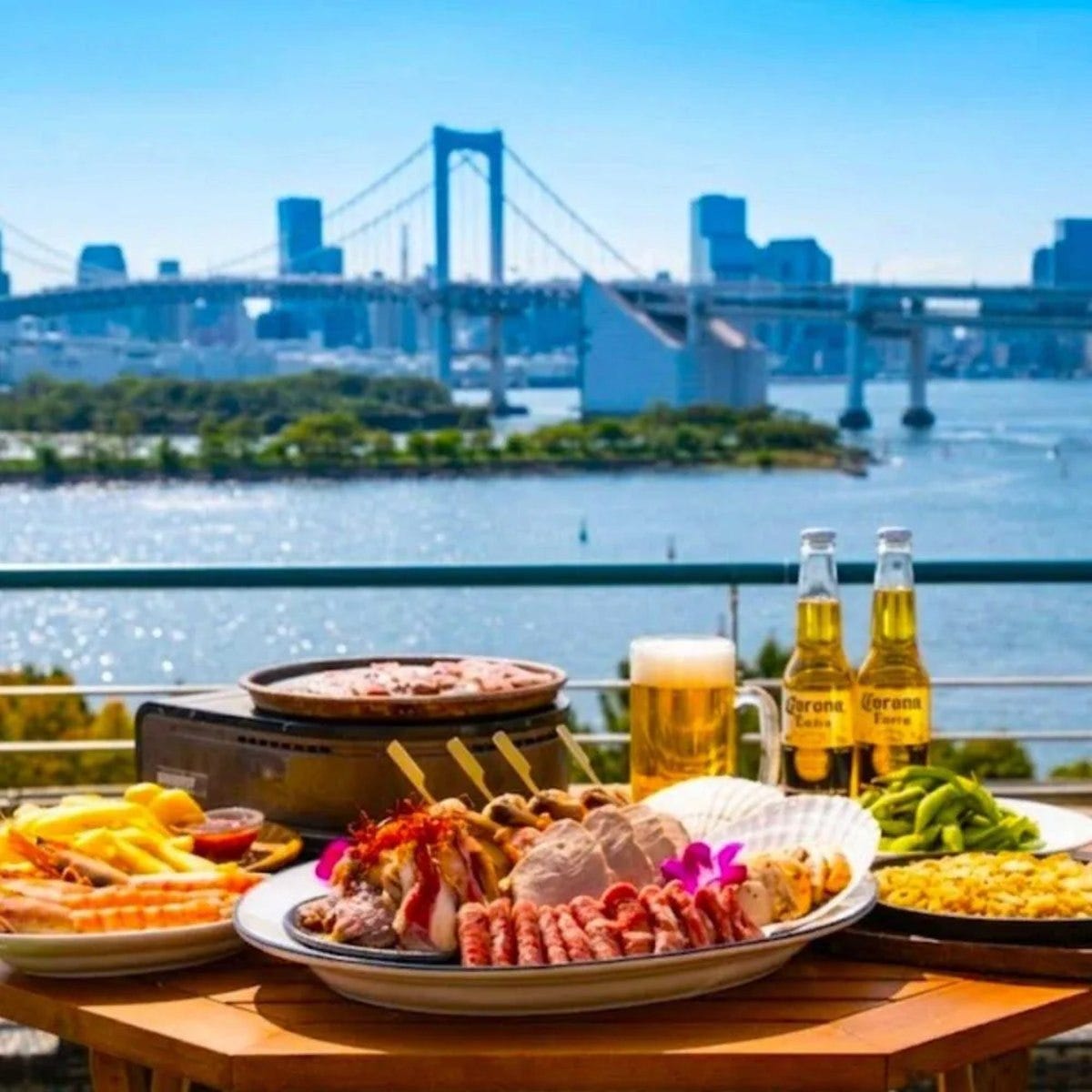 シルバーウイーク、まだ間に合う！都内のおしゃれテラスで楽しむ手ぶらBBQ5選。開放的な空間で昼から乾杯