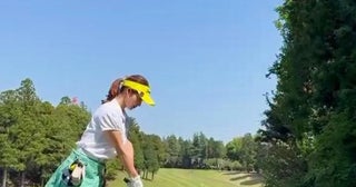 女子アナの安藤萌々が「78」のラウンド再び ベストスコア更新も間近!?「ちゃんとトレーニングしよっと」