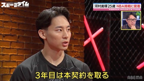  河村勇輝が挑むNBAサマーリーグ舞台裏に密着「人生で一番きつい夏に」 