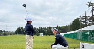 宮里藍が10人のジュニアゴルファーを直接指導 「ゴルフを楽しむ事や、競う事の楽しさを覚えてもらいたいなぁ」