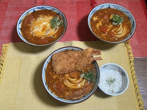 松岡昌宏と共同開発！累計販売数1200万食超えの「トマたま」が今年も。新作「海老カツトマたまカレーうどん」含む3種が登場！