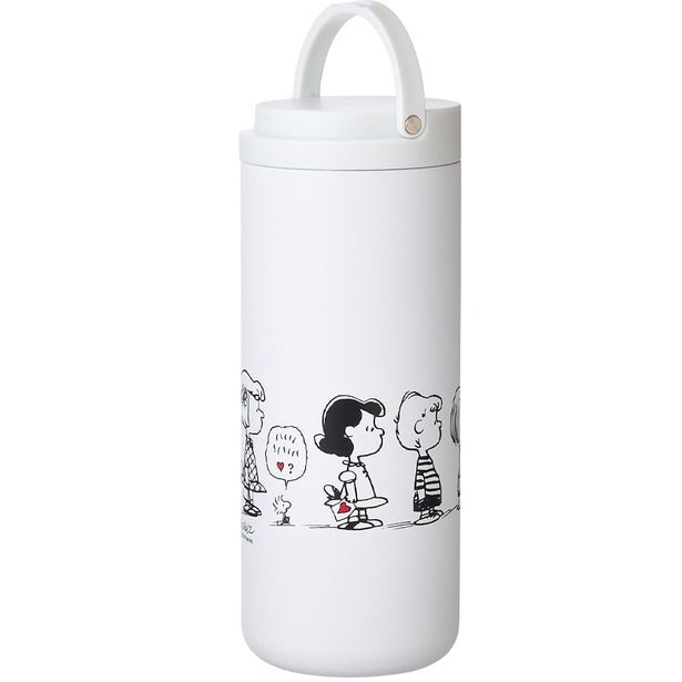 PLAZA限定！スヌーピーデザインの新作「サーモマグ」が登場、ランタンボトルとフタ付きマグの2種展開
