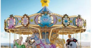 世界初『ちいかわ』メリーゴランドが香港に登場へ実際に乗車することも可能