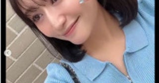 元アイドルハーフ美女163cm、スタイル抜群タイトなトップス姿に反響