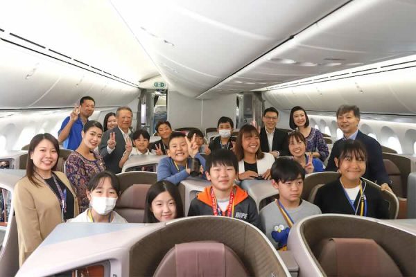 シンガポール航空、セントレアで「キッズ見学会」を開催名古屋就航35周年記念