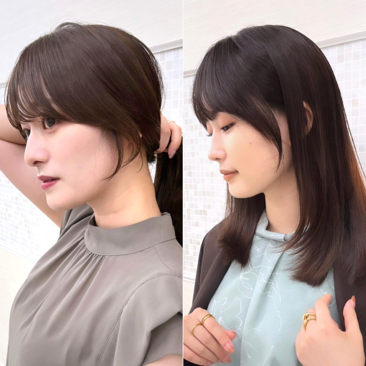 顔まわりカット3選！夏に垢抜ける大人の小顔見えヘア