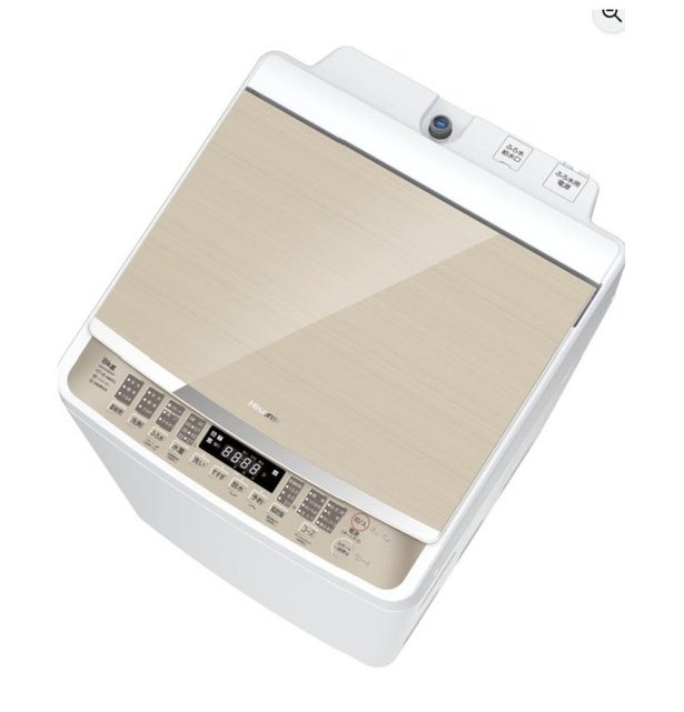 スマホで洗濯が可能に！手間なく清潔。暮らしにフィットする一台【ハイセンス】の洗濯機がAmazonに登場中‼