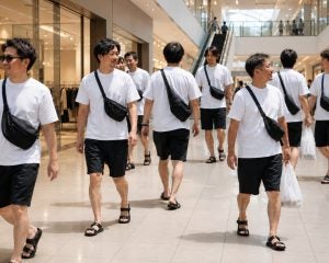 白Tに黒い短パン、“夏のパパの量産型コーデ”夫たちの言い分と妻100人の本音。74％が許容するも「おしゃれ」に感じるのは1％