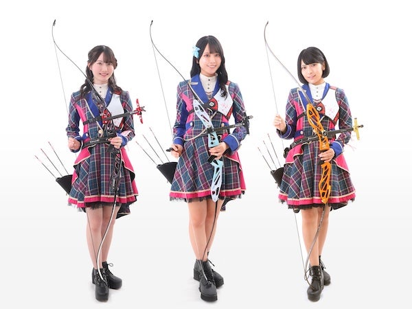 【愛知県名古屋市】愛知県アーチェリー協会とアイドルグループ「dela」が連携。アーチェリーを応援