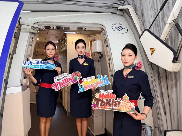 中国東方航空、上海/浦東〜トビリシ線を新規就航7月15日から週3往復