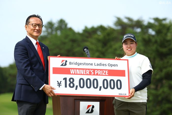 1350万円獲得の入谷響は7位菅楓華は1位キープ【女子賞金ランキング】