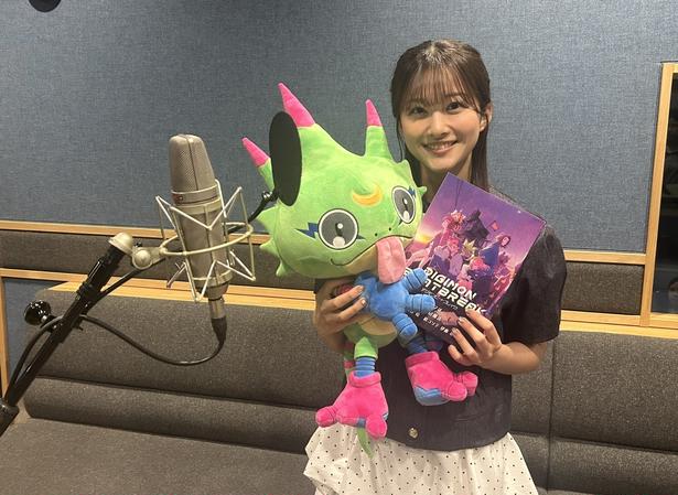 原田葵アナがアニメ『DIGIMON BEATBREAK』にゲスト声優として出演「正解を出すのにとても苦労しました」