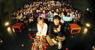 水曜日のカンパネラ・詩羽と崎山蒼志が一夜限りのセッションライブ開催『～映画「パリピ孔明 THE MOVIE」公開記念～"again and again"リリース記念パーティー"』【オフィシャルレポート】